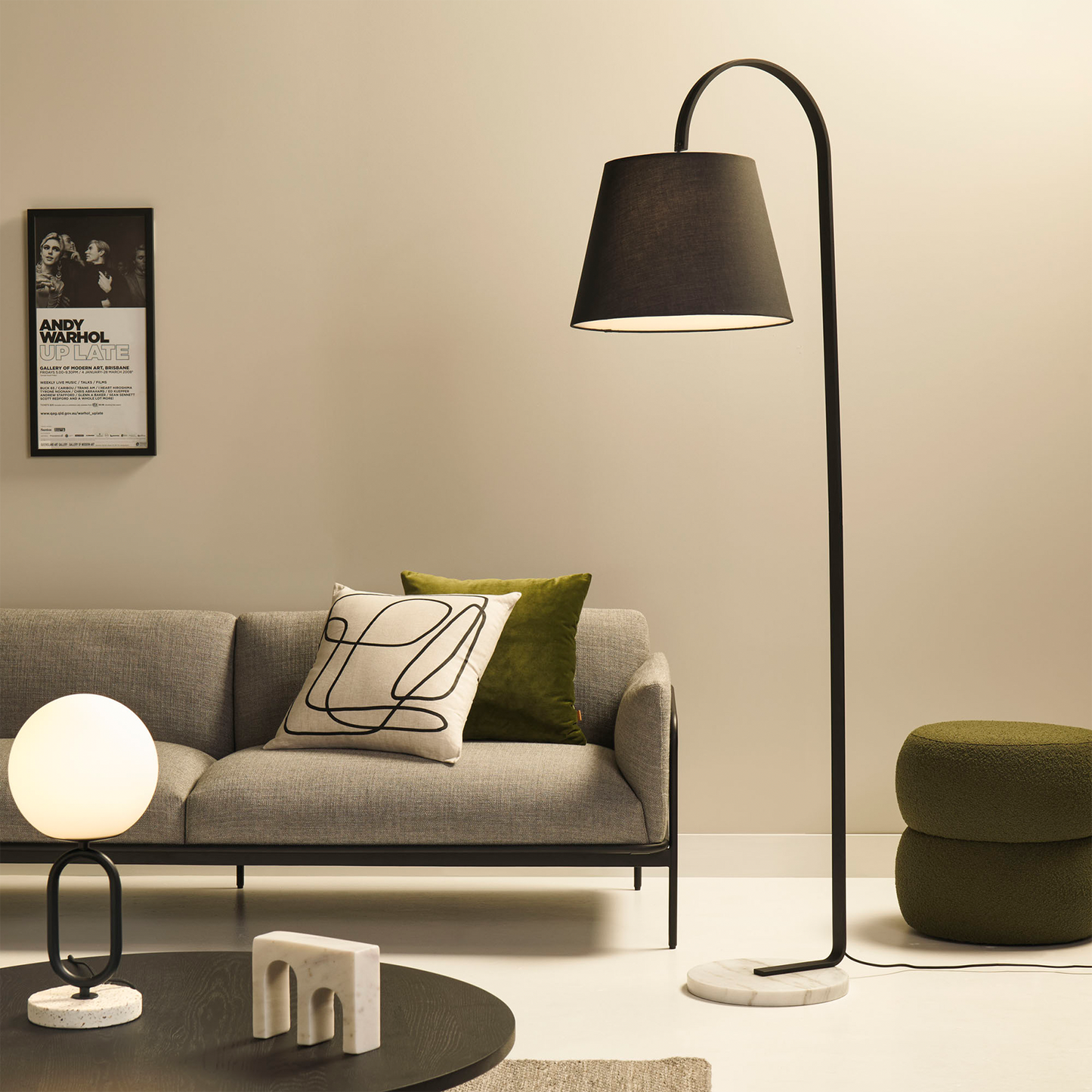 Silas Floor Lamp Black