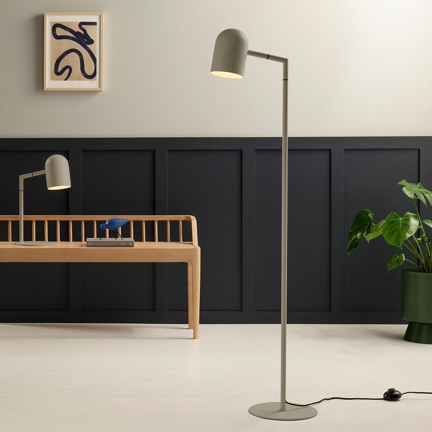 Pia Bone Floor Lamp